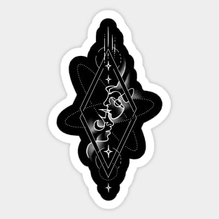 Cosmic Connection Dark Sticker